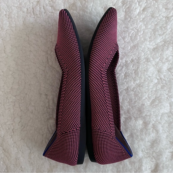 Rothy’s Pointed Toe Flats rose double stitch - Picture 7 of 8